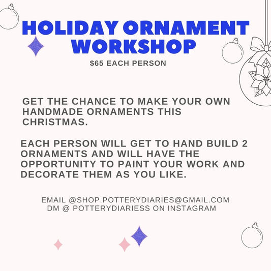 Holiday Ornament Workshop