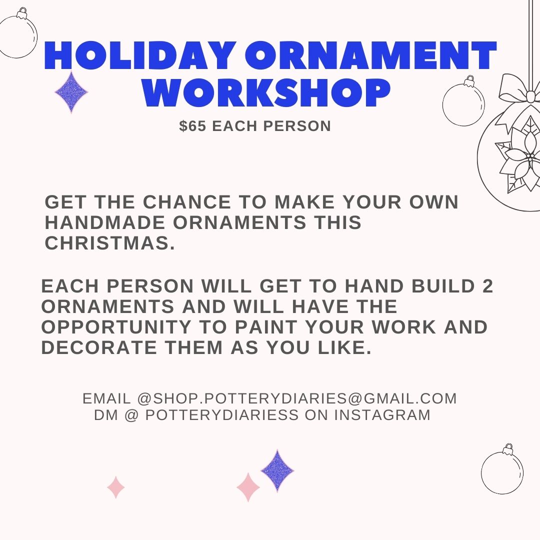 Holiday Ornament Workshop