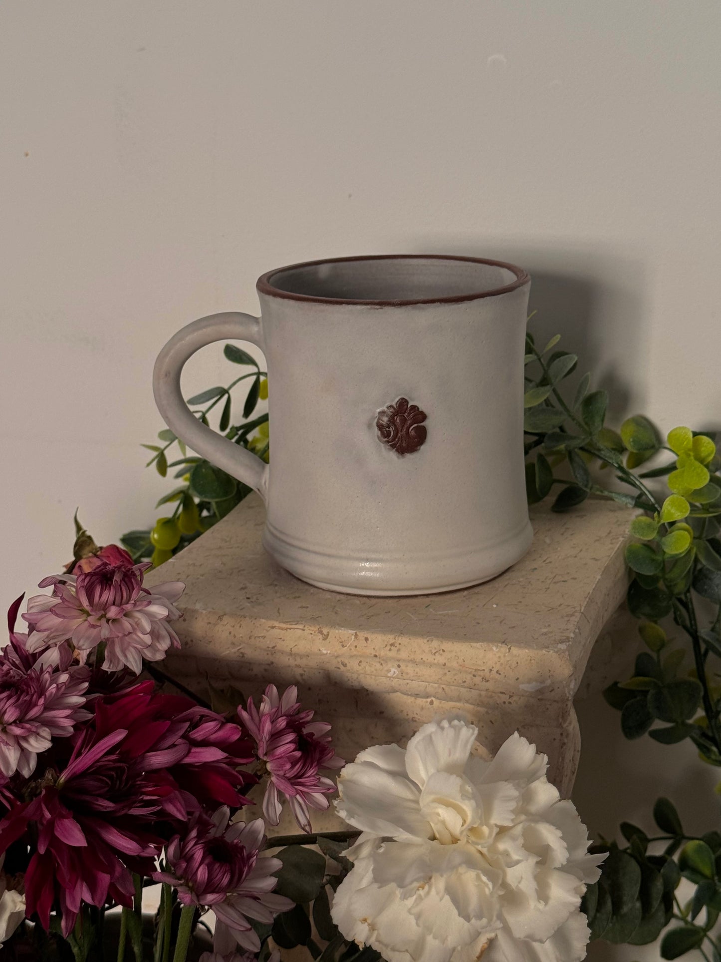 Vintage stoneware mug