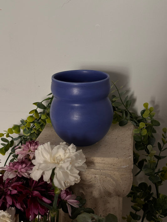 Satin Cobalt Bue Tumbler