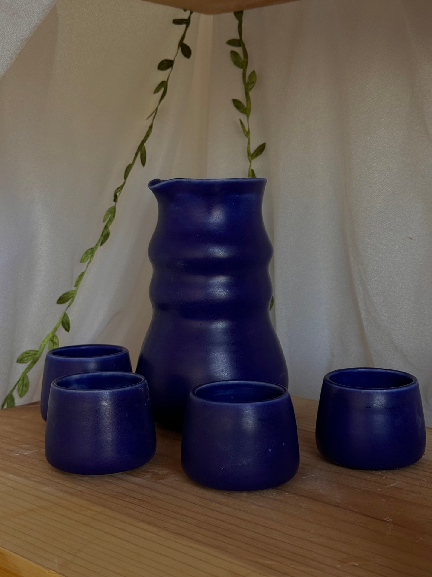 Sake 6pc porcelain set