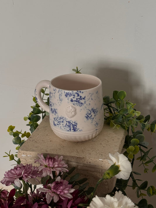 Vintage porcelain mug