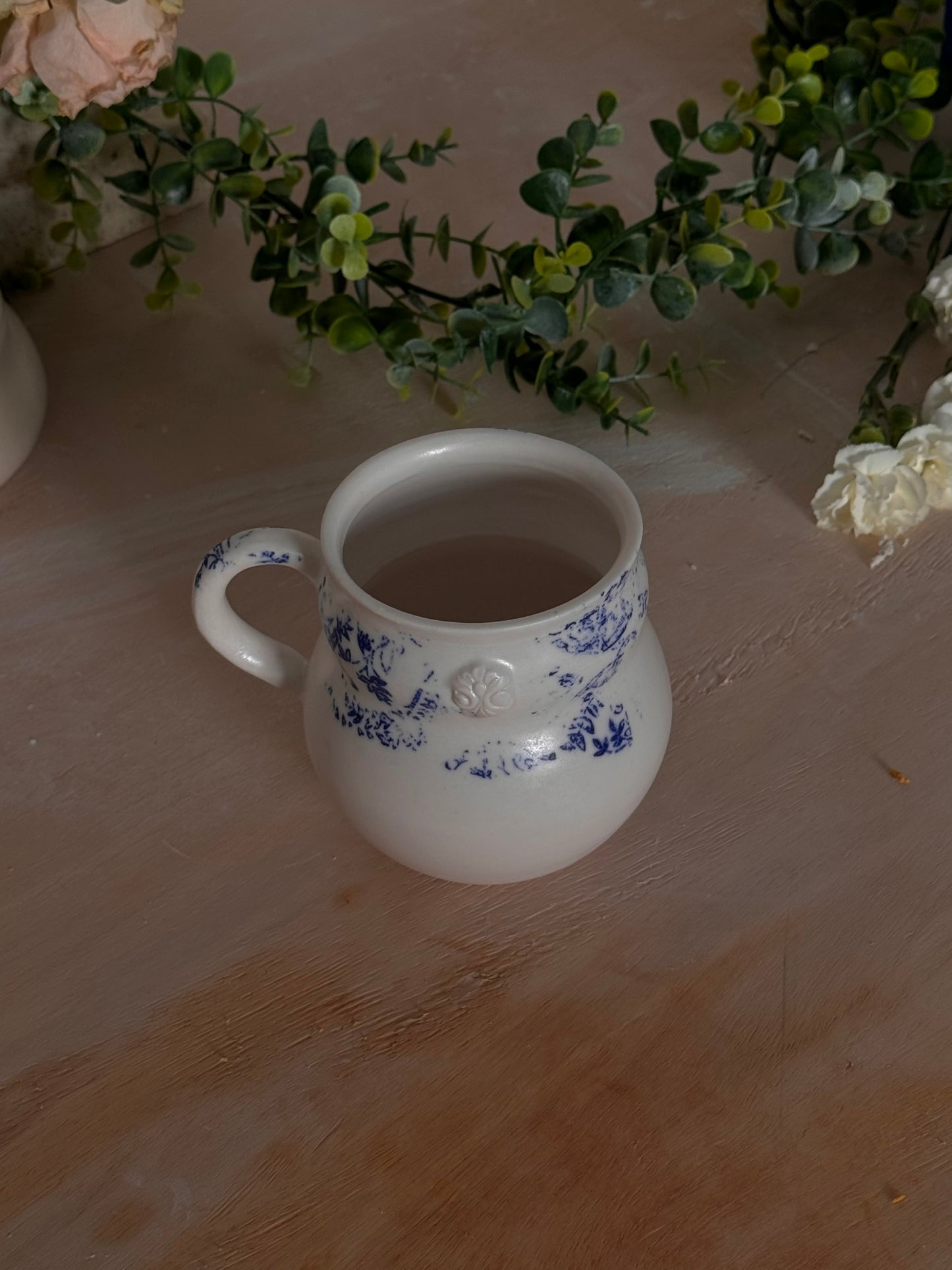 Vintage porcelain mug