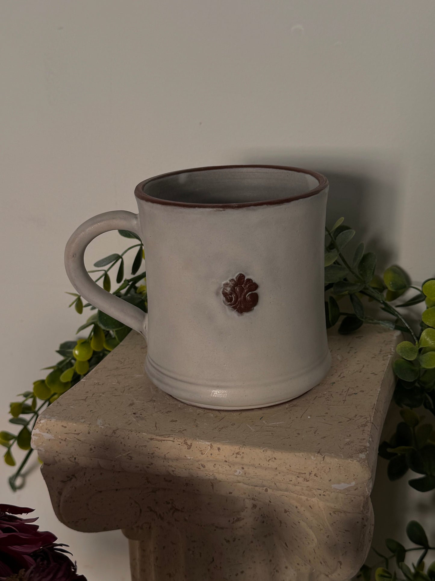 Vintage stoneware mug