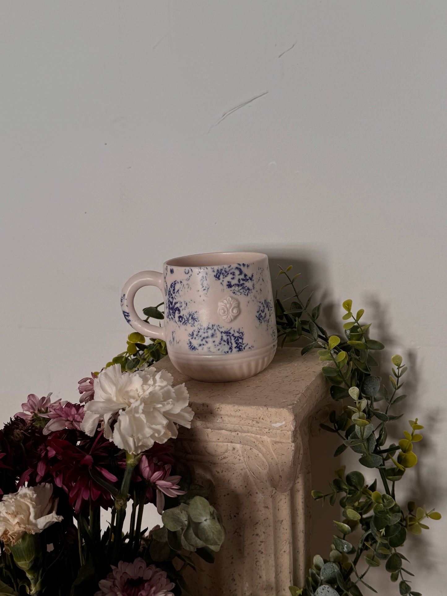 Vintage porcelain mug