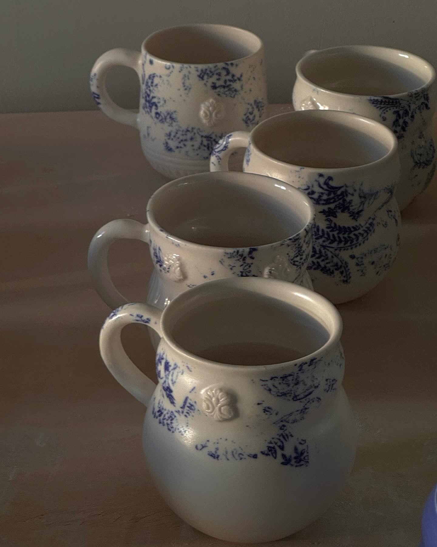 Vintage porcelain mug