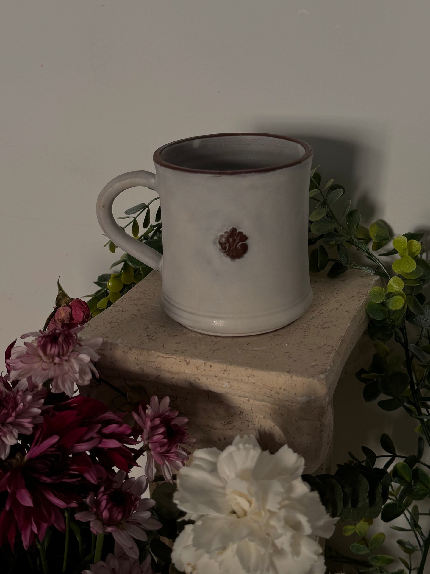 Vintage stoneware mug