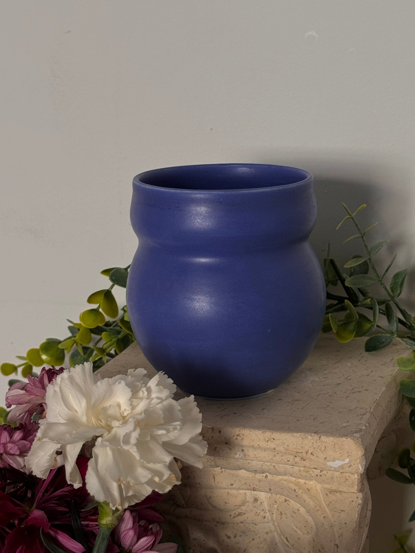 Satin Cobalt Bue Tumbler